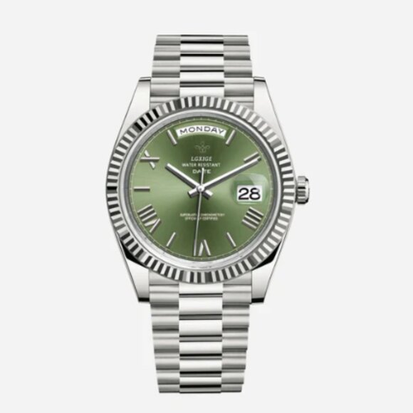 Santos Emerald Men’s Watch – 40mm Stainless Steel – Brand New - Picture 1 of 1